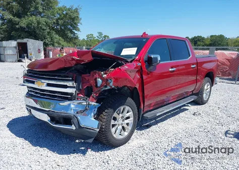 2019 Chevrolet Silverado 1500 Ltz из США, поврежденный, VIN 3GCUYGED7KG213282